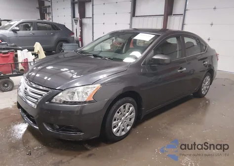 2013 Nissan Sentra Sv from USA, damaged, VIN 3N1AB7APXDL632471